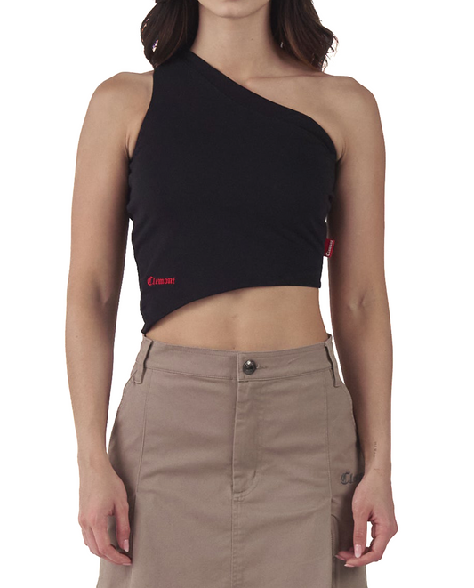 TANK TOP TRASPARENZA NEGRO CLEMONT