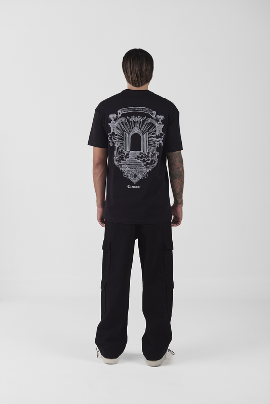 CAMISETA CLEMONT VANGELO NEGRO
