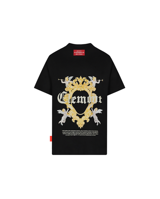 CAMISETA CLEMONT OVERSIZED ILLUMINATO NEGRO