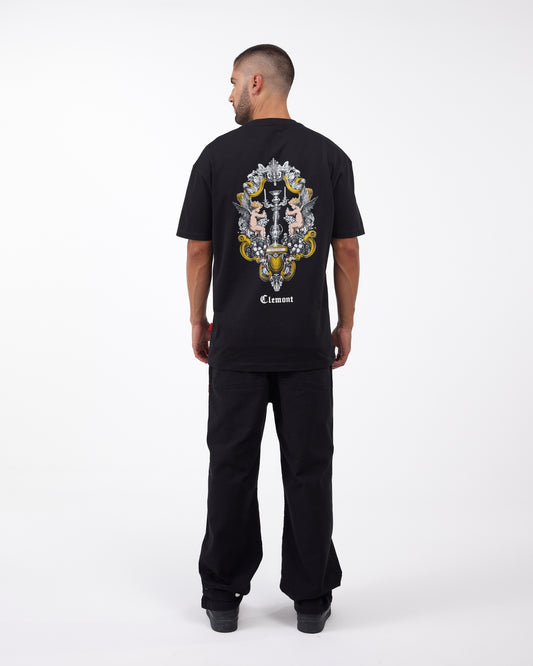 CAMISETA CLEMONT PEACE NEGRA