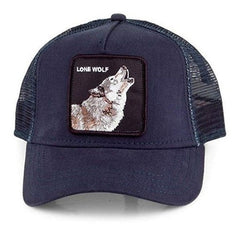 GORRA GOORIN BROS NAVY THE LONE WOLF