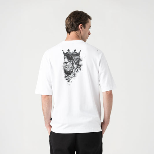 CAMISETA MONASTERY HESSE OVERSIZED WHITE