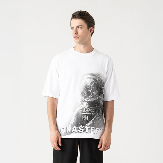 CAMISETA MONASTERY VENTURE OVERSIZED WHITE