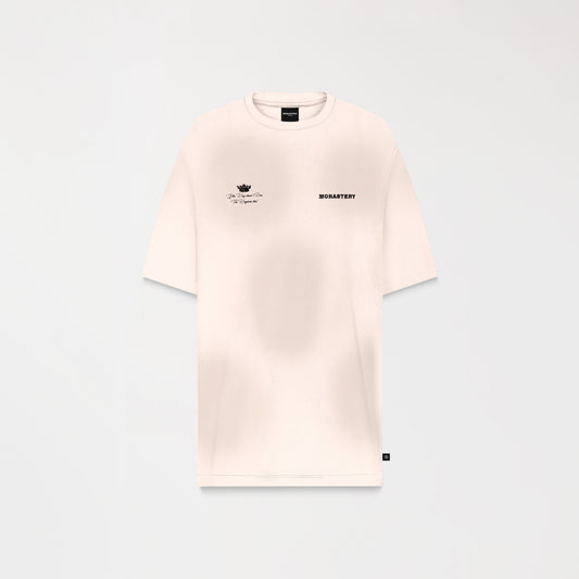CAMISETA MONASTERY LOAN OVERSIZED WHITE GREY