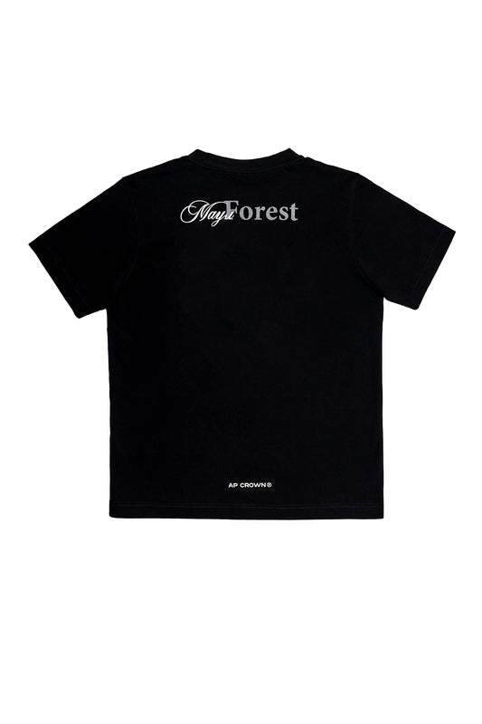 CAMISETA AP CROWN LYSER NEGRA