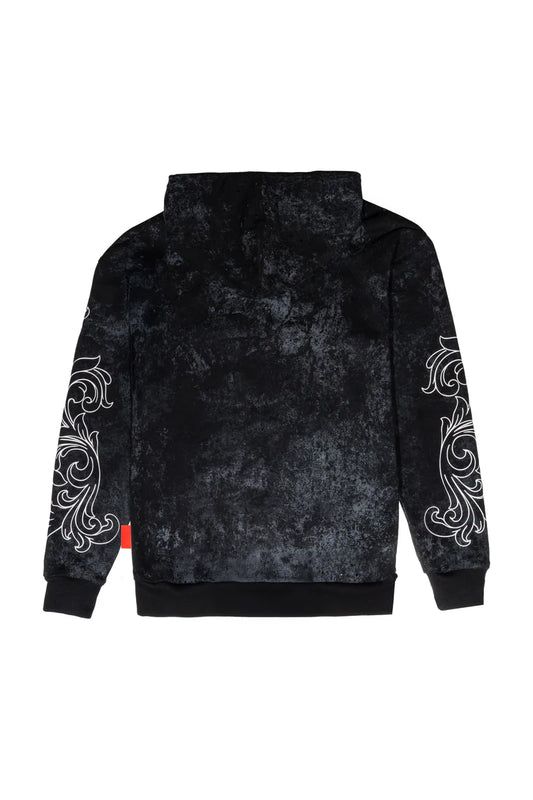 HOODIE HOMBRE MALEVOLO NEGRO CLEMONT