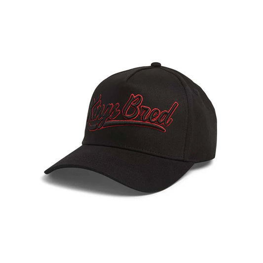 GORRA KINGS BRED K BRED NEGRO ROJO ROJO