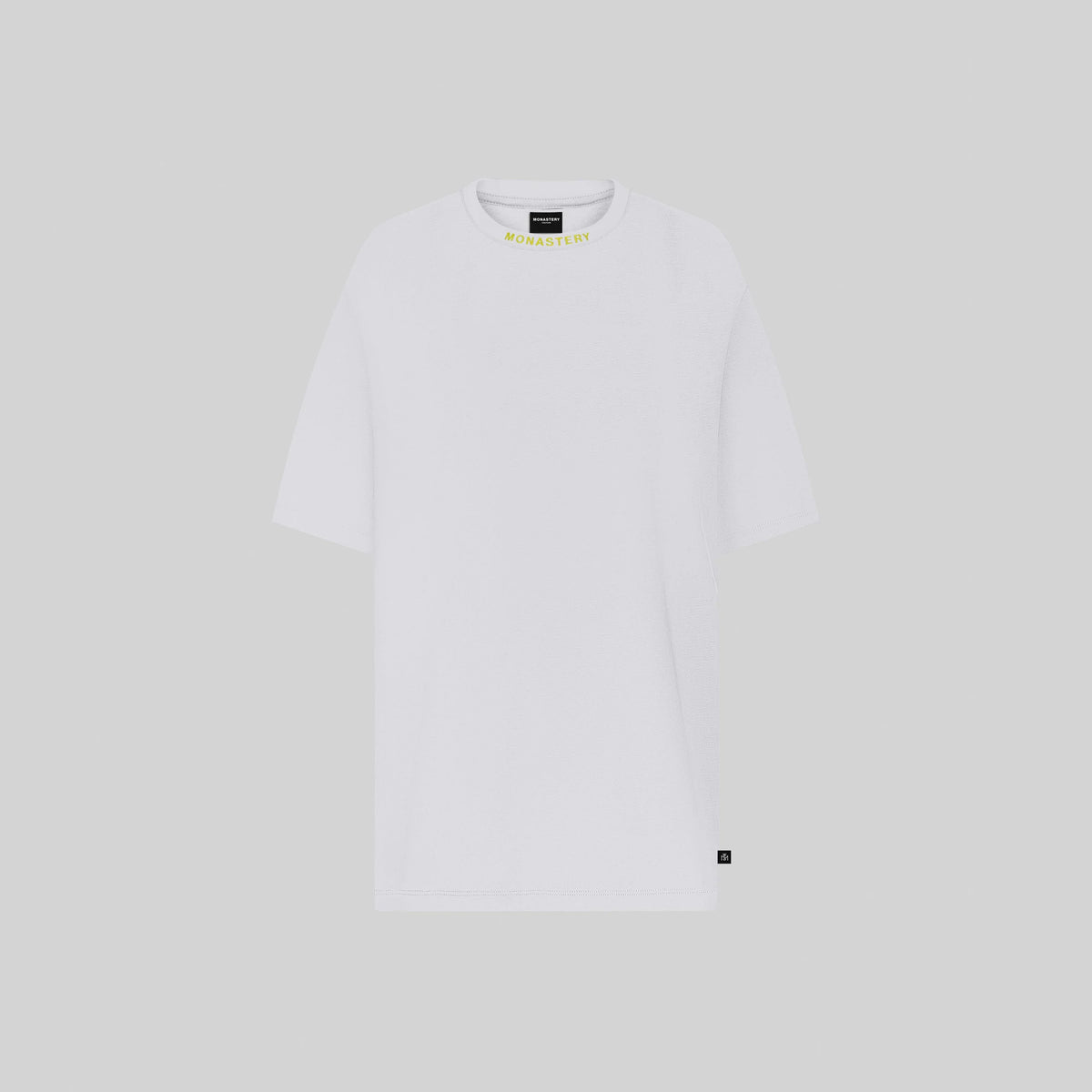 CAMISETA MONASTERY GEMITH OVERSIZE BLANCA