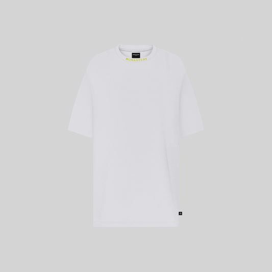 CAMISETA MONASTERY GEMITH OVERSIZE BLANCA