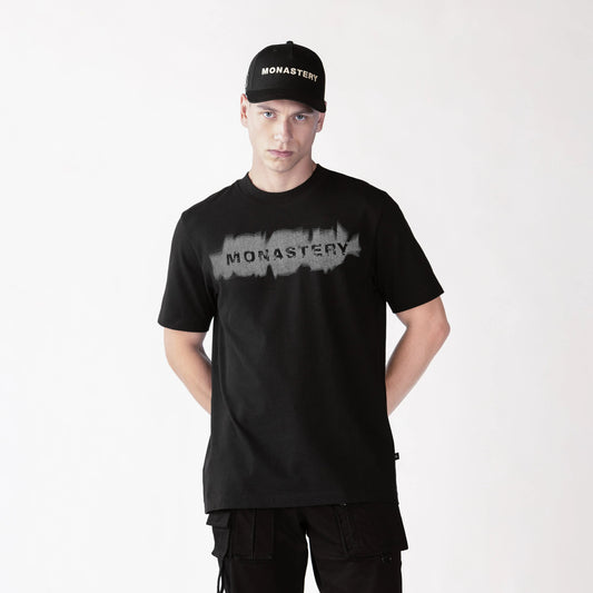 CAMISETA MONASTERY PLEIN NEGRA