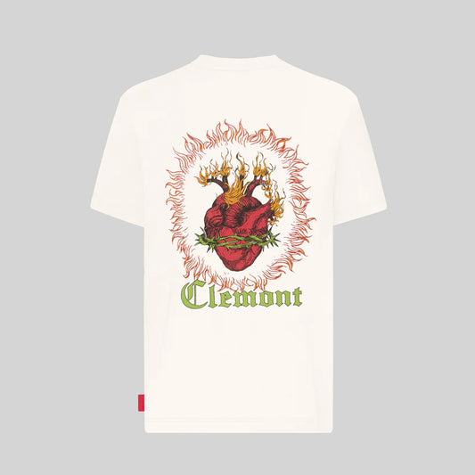 CAMISETA CLEMONT ESSENZA CREMA