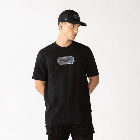 CAMISETA MONASTERY WALLER NEGRA