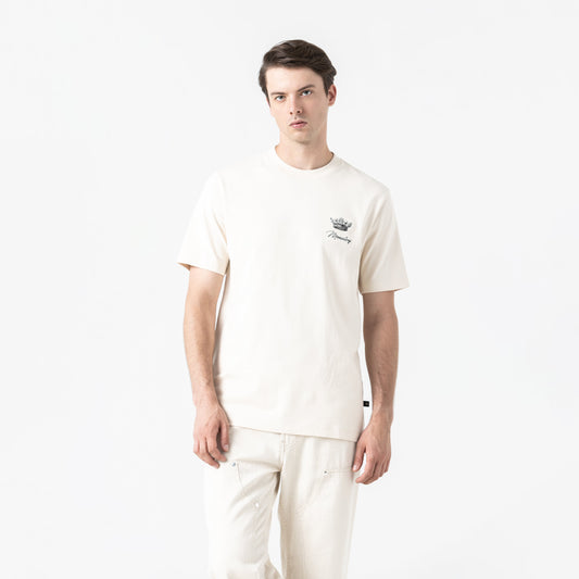 CAMISETA MONASTERY WARSEL WHITE GREY