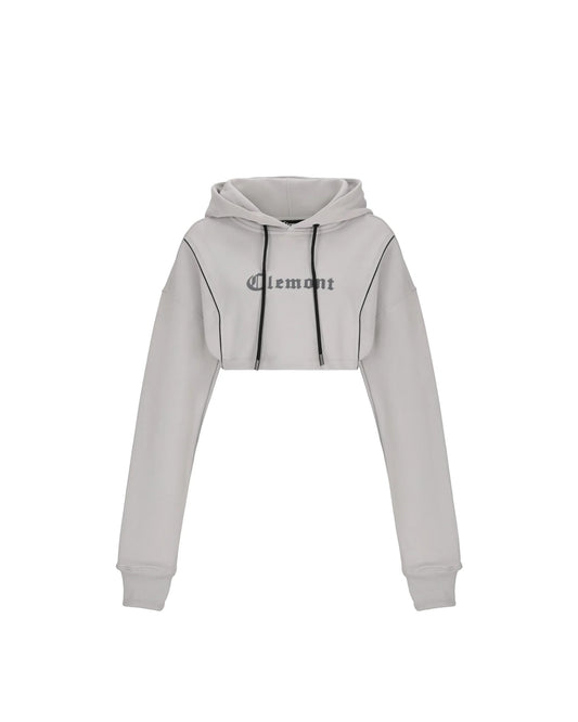 BUZO CLEMONT CROPPED  VIGORE GREY