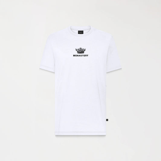 CAMISETA MONASTERY CROWN WHITE