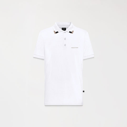 CAMISETA POLO MONASTERY SARDEN WHITE