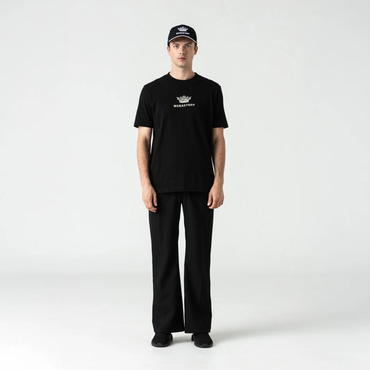 CAMISETA MONASTERY CROWN BLACK
