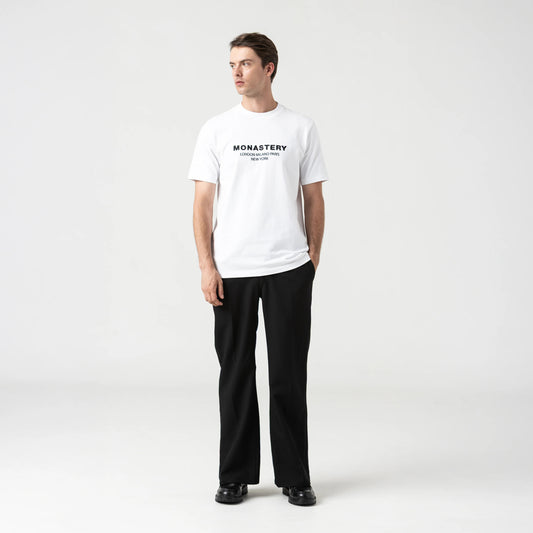 CAMISETA MONASTERY SHARAM WHITE