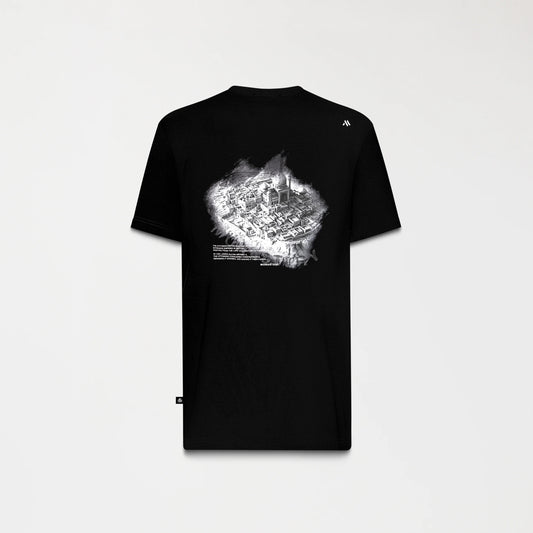 CAMISETA MONASTERY HADRIAN BLACK