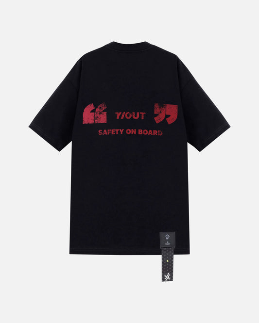 CAMISETA Y/OUT PLANE NEGRO