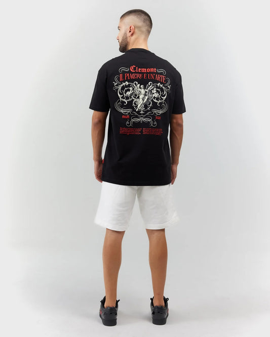 CAMISETA CLEMONT ESTILO NEGRO