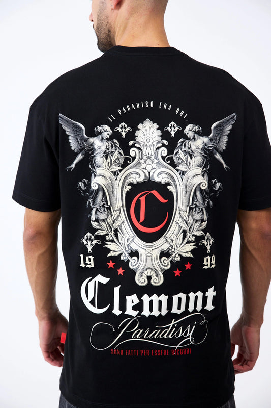 CAMISETA CLEMONT EUFORIA NEGRO