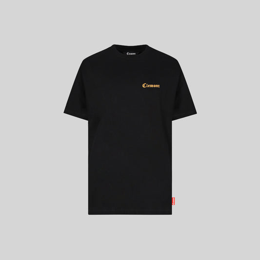 CAMISETA CLEMONT RISVEGLIO  NEGRA