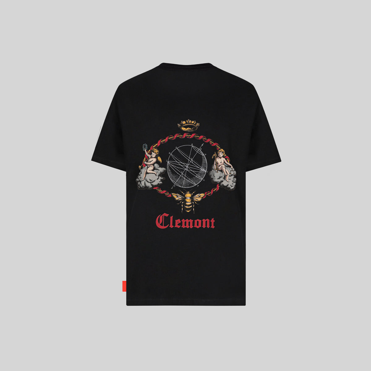 CAMISETA CLEMONT PLUTONE NEGRO