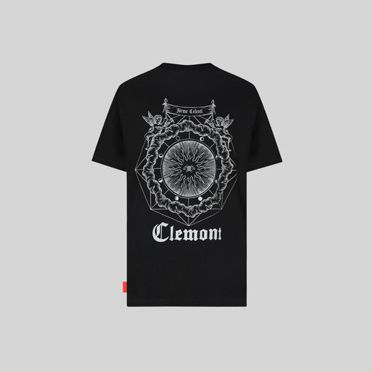 CAMISETA CLEMONT NEBULA NEGRA