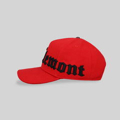 GORRA CLEMONT LERICI ROJO NEGRO