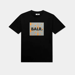 CAMISETA BALR REPEAT BOX JET BLACK