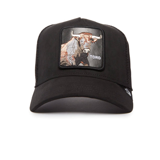 GORRA GOORIN THE SUEDE BULL NEGRA