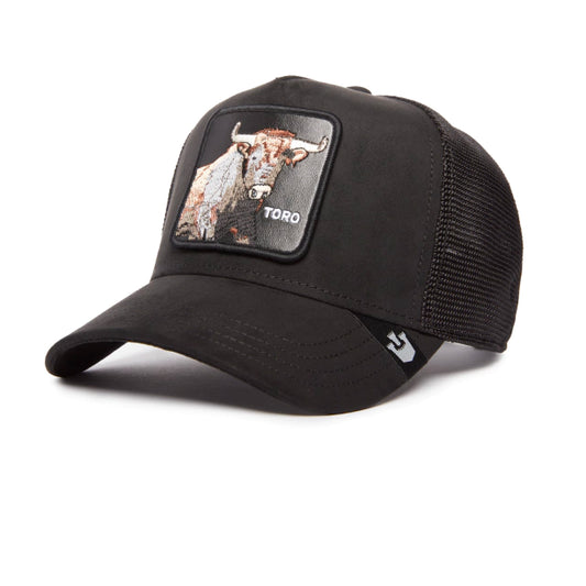 GORRA GOORIN THE SUEDE BULL NEGRA