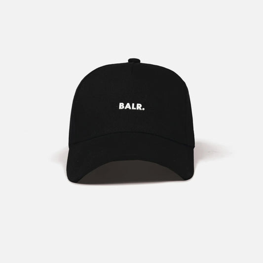 GORRA BALR BRAND COTTON JET BLACK