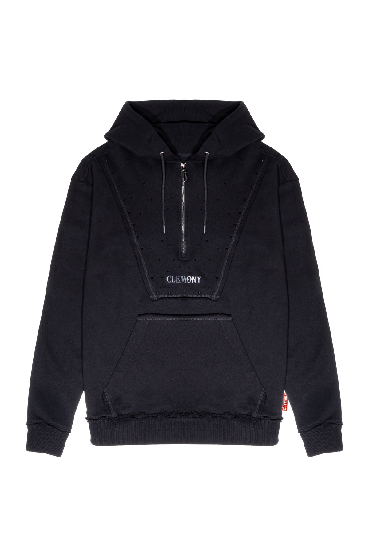 HOODIE HOMBRE NERO NEGRO CLEMONT