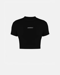 BASICS BABY TEE BLACK