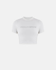 BLUSA UNDERGOLD LUMINESCENCE BABY TEE BLANCA