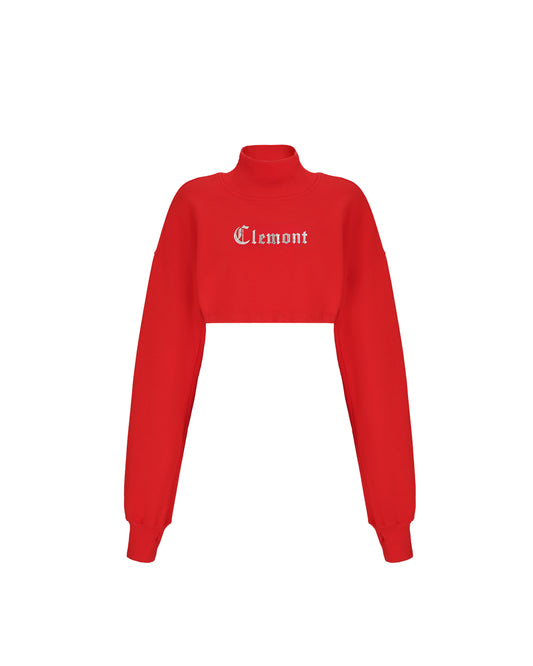 CROP TOP CLEMONT BELLEZZA ROJO