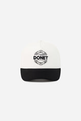 GORRA DONET AZZURRO MARFIL