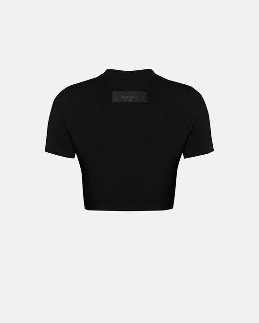 BASICS BABY TEE BLACK