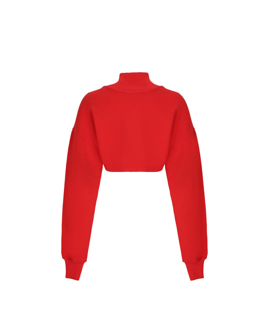 CROP TOP CLEMONT BELLEZZA ROJO