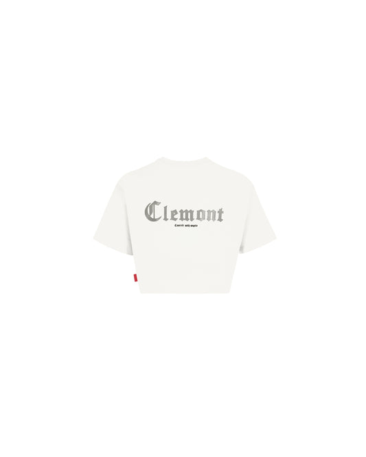 CROP TOP CLEMONT RAGGIANTE CREMA