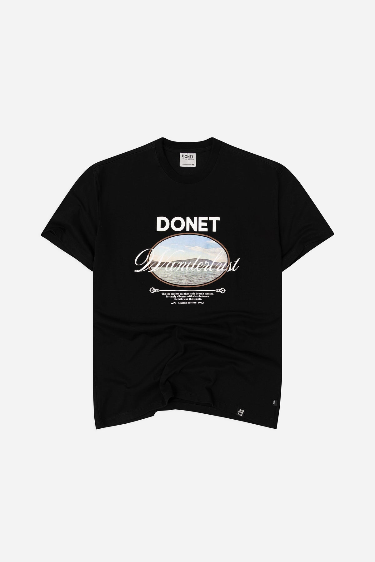 CAMISETA DONET ACQUA BLACK