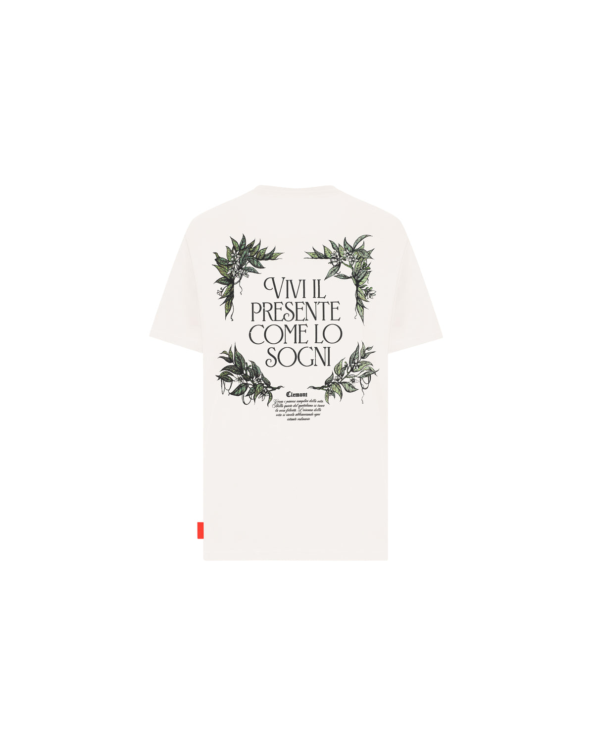 CAMISETA CLEMONT SINFONIA CREMA