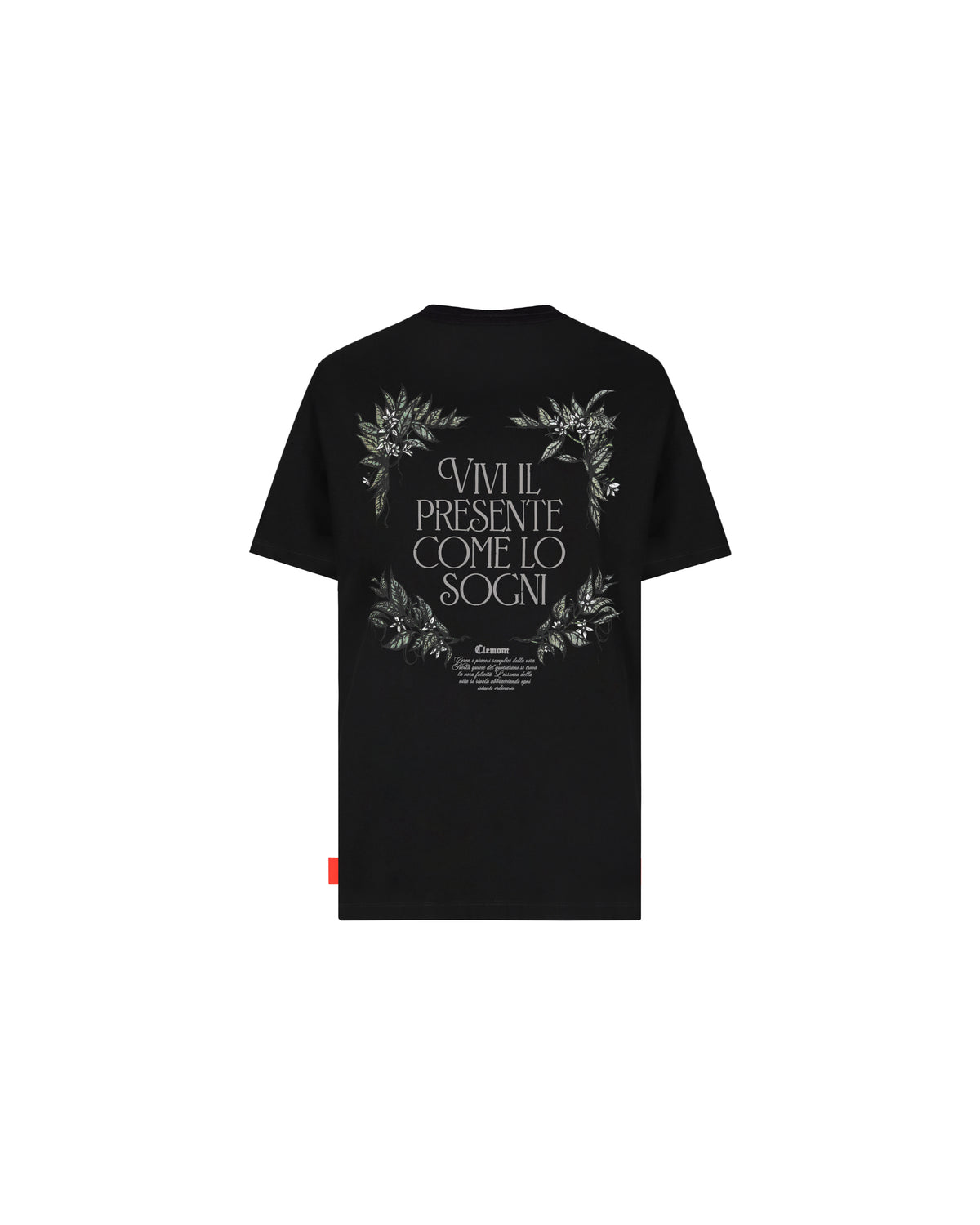 CAMISETA CLEMONT SINFONIA NEGRO