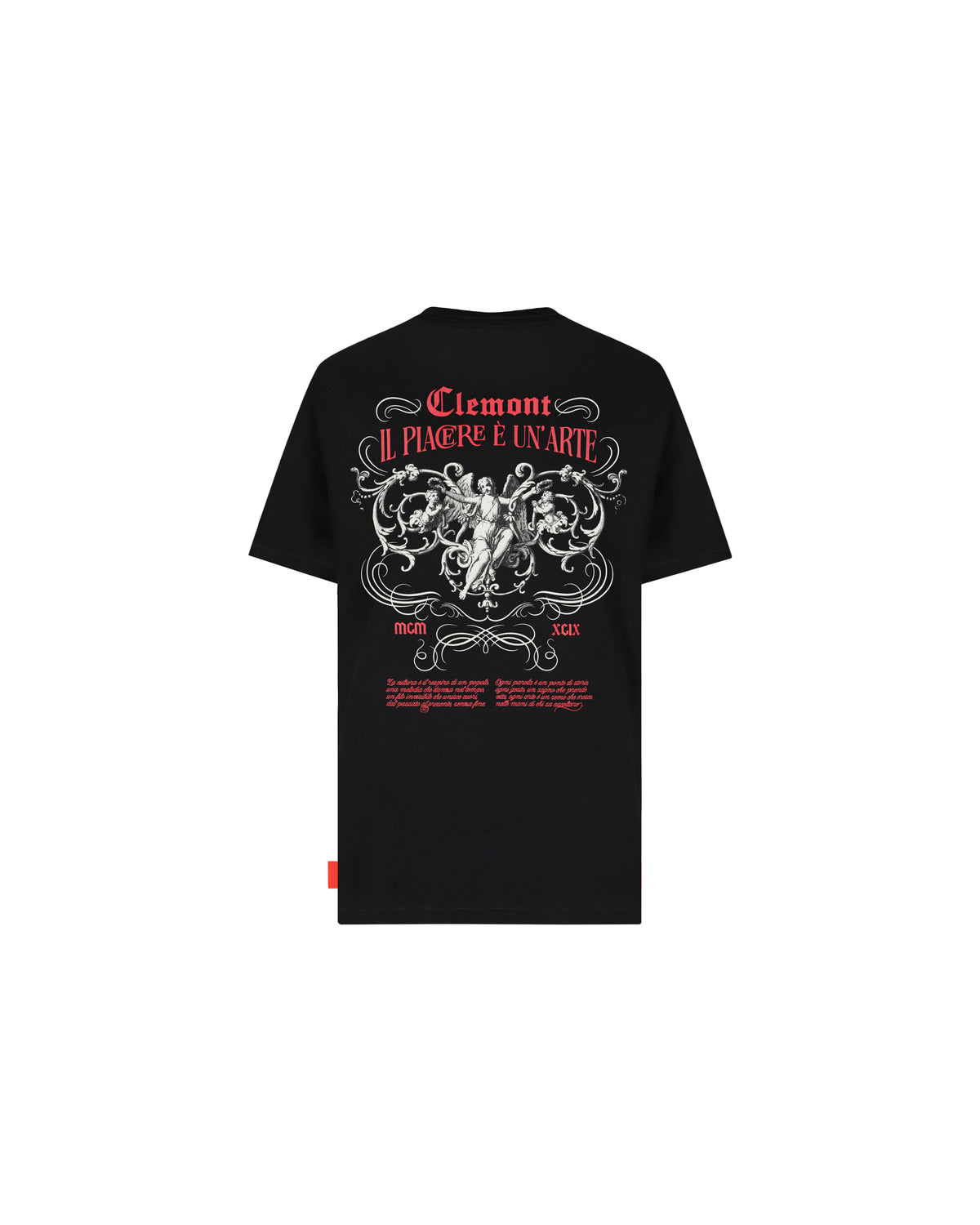 CAMISETA CLEMONT ESTILO NEGRO