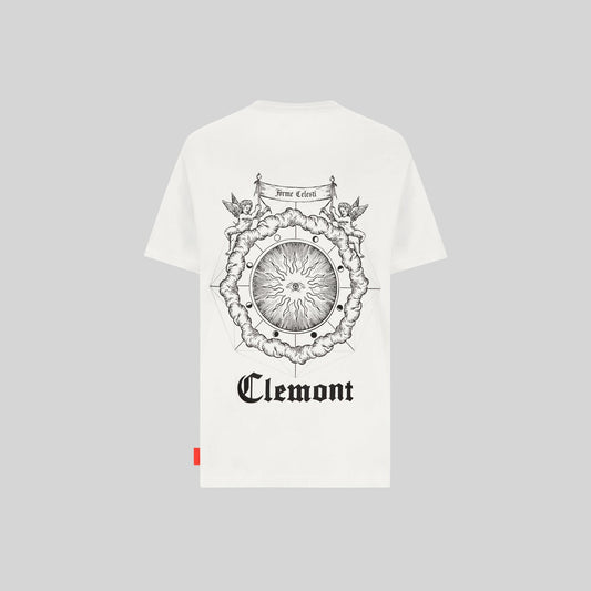 CAMISETA CLEMONT NEBULA CREMA