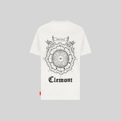 CAMISETA CLEMONT NEBULA CREMA