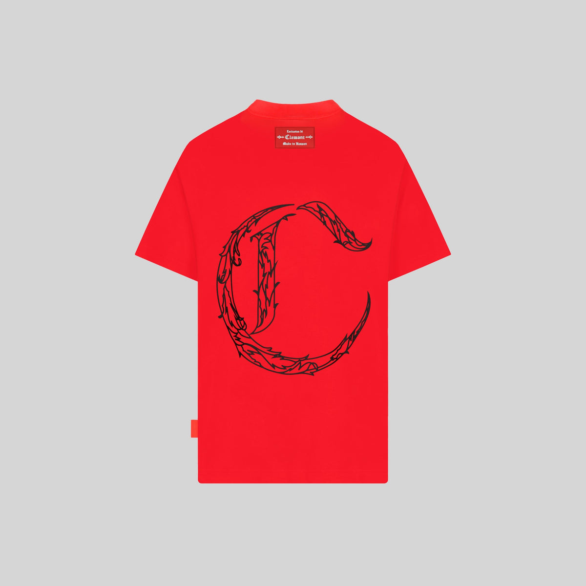 CAMISETA CLEMONT OVERIZED MEDITAZIONE 2 ROJO