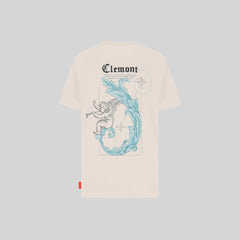 CAMISETA CLEMONT SPIRALE CREMA